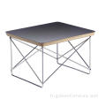 Table de base en fil d'ormes en acier inoxydable